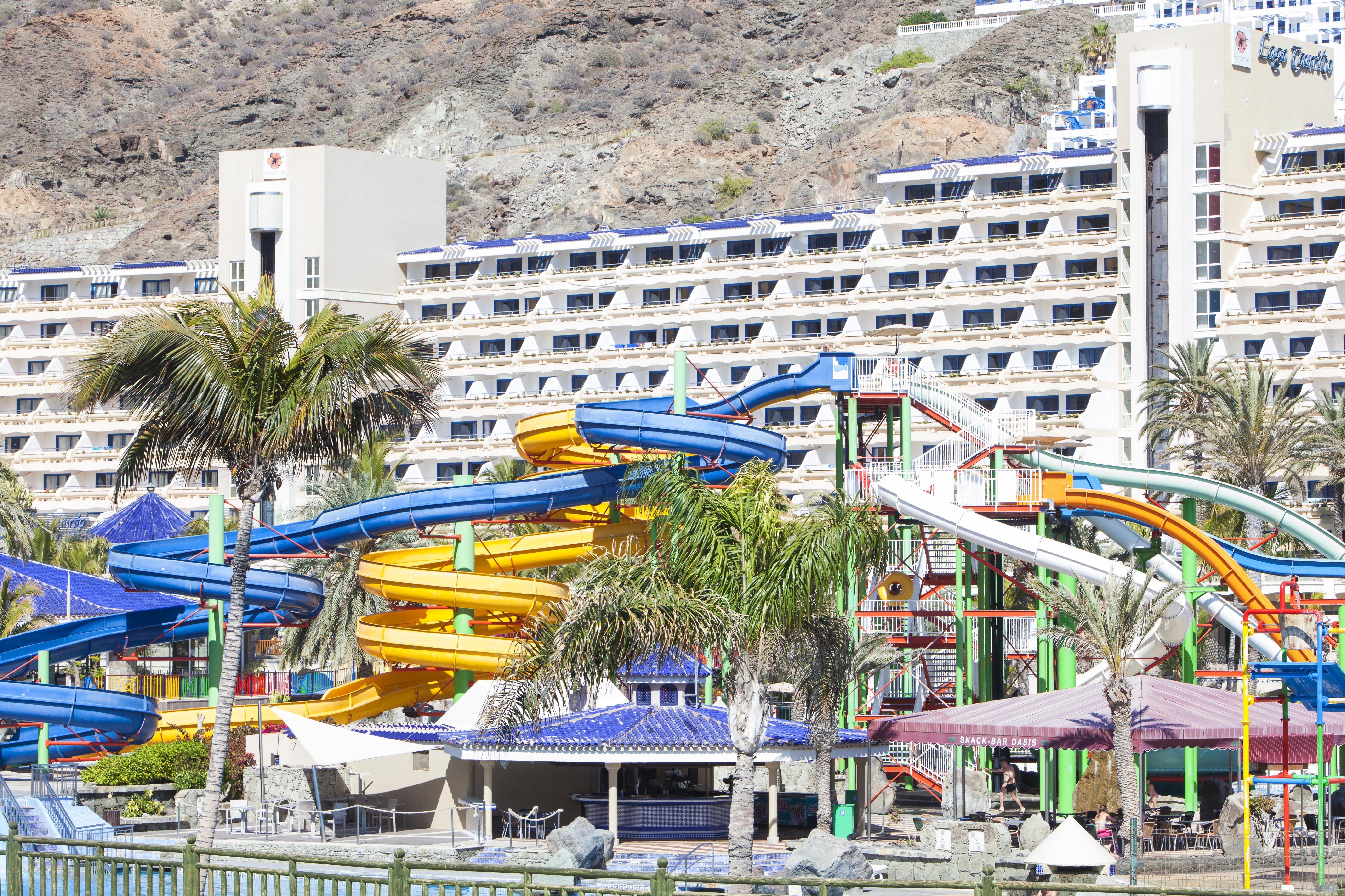 Hotel Livvo Lago Taurito & Aquapark Exterior foto