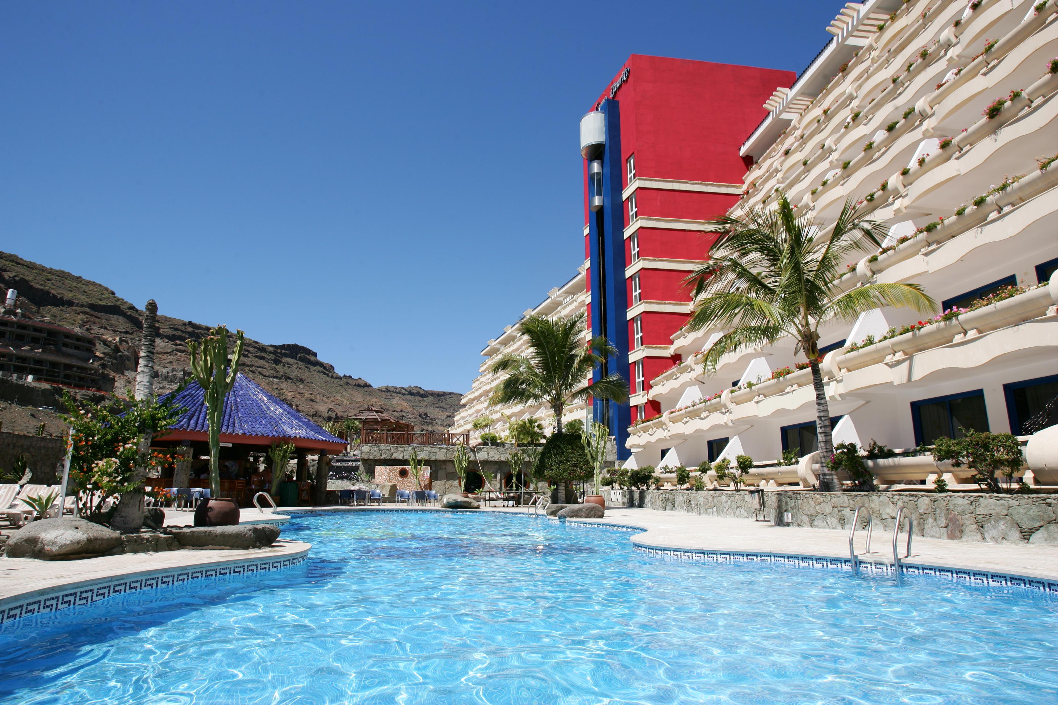 Hotel Livvo Lago Taurito & Aquapark Exterior foto